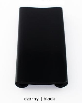 Listwa poręczowa,pochwyt PVC 40/8 CZARNA za 1mb