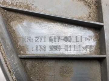 HALOGEN LEVÝ PŘEDNÍ SKODA SUPERB II KOMBI 09-15