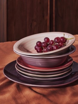 Набор посуды Лукка, расписанный вручную, на 6 персон (набор из 18 предметов) Westwing