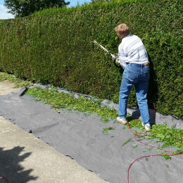 PLANDEKA MROZOODPORNA 8X12 WYTRZYMAŁA GRUBA MOCNA DUŻA NA TARAS SAMOCHÓD UV