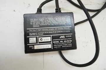 JVC KS-PD100 ADAPTÉR IPOD ROZHRANÍ SPONA MODUL