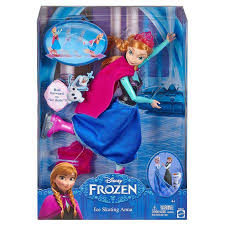 Mattel CBC61/CMT83 FROZEN Anna Magiczna Łyżwiarka