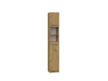 SZAFKA ŁAZIENKOWA MARBELA 32CM REGAŁ SŁUPEK DĄB AR