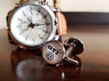 Spinki do Mankietów Koszuli VW Volkswagen dla Taty