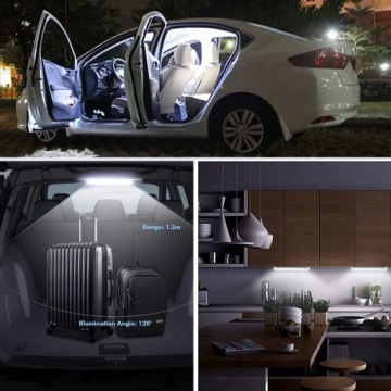 4 ШТ. 12V СВЕТОДИОДНЫЕ ЛАМПЫ ДЛЯ АВТОФУРГОНА, 120 СВЕТОДИОДОВ ДЛЯ ИНТЕРЬЕРА АВТОМОБИЛЯ