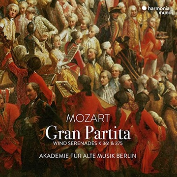 Akademie Fur Alte Musik B Mozart: Gran Partita - Wind Serenades K361 & 375