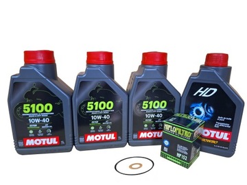 ZESTAW OLEJ MOTUL QUAD FILTR OLEJU CF MOTO 500 520