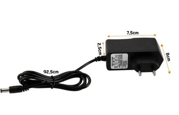 ПОДКЛЮЧАЕМЫЙ БЛОК ПИТАНИЯ 12В 1А 12ВТ ДЛЯ RGB СВЕТОДИОДНЫХ ЛЕНТ