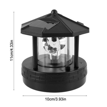 Lampa ogrodowa Słoneczna latarnia morska LED