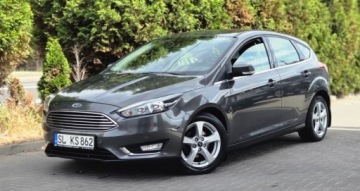 Ford Focus III Sedan Facelifting 1.0 EcoBoost 125KM 2017 Ford Focus Titanium 1.0 EcoBoost 125KM 93 tys.km Klima Sony Tempomat Lift, zdjęcie 3