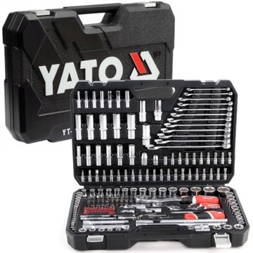 Zestaw kluczy YATO YT-38841 1/4”, 3/8”, 1/2” 216cz