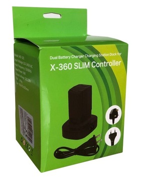 Зарядное устройство 2 аккумулятора Док-станция Xbox 360 * Экономия на аккумуляторах