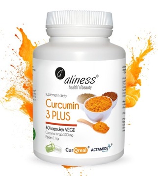 KURKUMINA PIPERYNA Aliness TURMERIC CURCUMIN