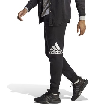 Spodnie dresowe męskie Adidas Essentials French Terry HA4342 czarne r.M