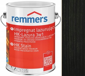 REMMERS HK-LASUR LAZURA ELEWACJI 2,5L ANTRACYTOWY