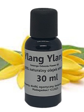 OLEJEK ETERYCZNY YLANGYLANG NATURALNY STAN UKOJENIA I HARMONI 30 ML