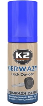 K2 ODMRAŻACZ DO ZAMKÓW 50ML GERWAZY K656