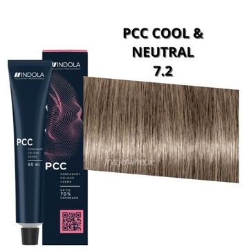 Indola PCC farba do włosów 7.2