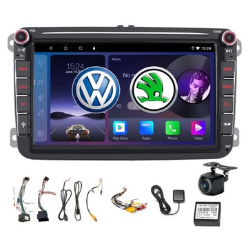 РАДИО GPS ANDROID VW CADDY TOURAN TIGUAN EOS 64 ГБ