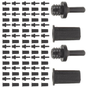 30 ЗАЖИМОВ ДЛЯ РЕШЕТКИ ДИНАМИКА, ПЛАСТИКОВЫЕ ЗАЩИТНЫЕ ЗАЖИМЫ