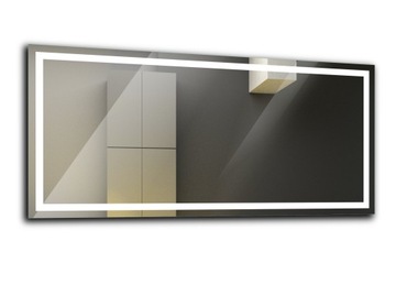 Lustro podświetlane łazienkowe LED 110x70 Atlanta