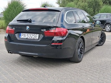 BMW Seria 5 F10-F11 Touring Facelifting 530d 258KM 2014 BMW Seria 5 530d 258KM Automat Panorama Skóra BiXenon Zarejestrowana w PL, zdjęcie 4
