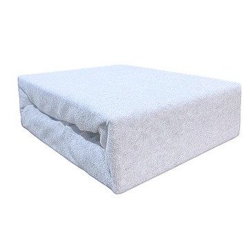 Prześcieradło Frotte z gumką 160x200 cm bawełna na gumce oddychający jakość