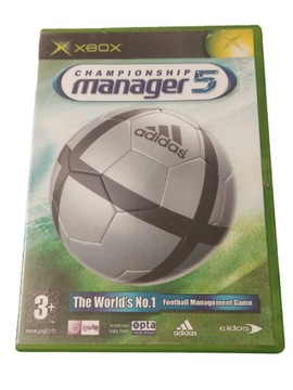 XBOX CLASSIC CHAMPIONSHIP MANAGER 5 X BOX