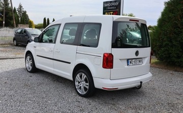 Volkswagen Caddy IV Kombi Maxi 2.0 TDI SCR BlueMotion Technology 102KM 2019 Volkswagen Caddy FAKTURA VAT 23, 2.0 TDI, Tempomat, KLIMA, Czujniki, Zadba, zdjęcie 3