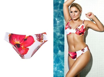 LASCANA BIKINI W HAWAJSKIE KWIATY 34 DÓŁ