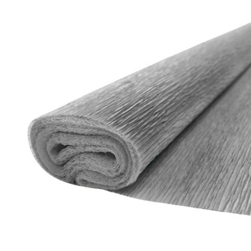BIBUŁA MARSZCZONA SZKOLNA 50x200 SZARA