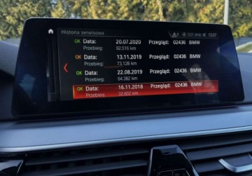 BMW Seria 5 F10-F11 Touring Facelifting 520d 190KM 2017 BMW Seria 5 2.0D 190KM SKORA gwarancja LED AUTOMAT zarejestrowana, zdjęcie 26