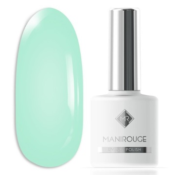 LAKIER HYBRYDOWY DO PAZNOKCI MANIROUGE UV/LED GEL 6 ML MIĘTOWY 87