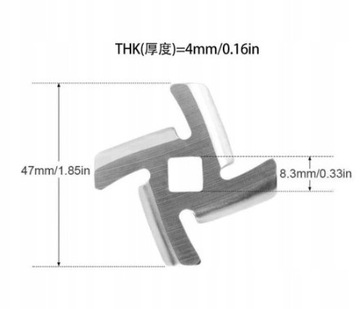 Лезвия для мясорубок, диски измельчительные.