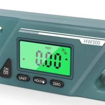 Портативный цифровой измеритель угла наклона с высокоточным магнитом, зеленый