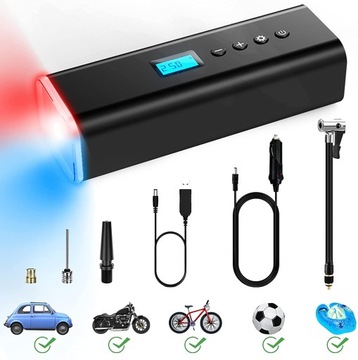 ЭЛЕКТРОМОБИЛЬНЫЙ ВЕЛОСИПЕДНЫЙ НАСОС POWERBANK