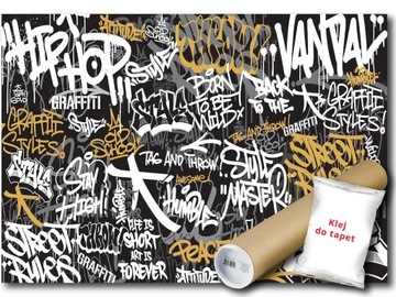 FOTOTAPETA FLIZELINA GRAFFITI STREET ART 104x70,5