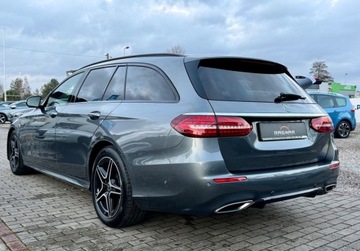 Mercedes Klasa E W213 Kombi Facelifting 2.0 E200 197KM 2020 Mercedes-Benz Klasa E AMG line PANORAMA skory el klapa KAMERA ambiente FUL, zdjęcie 3