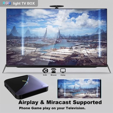ТВ-приставка A95X F3 Air II S905W2 4+64 ГБ 4K ТВ-приставка