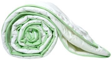 KOŁDRA BAMBUSOWA CAŁOROCZNA 100X160 BAMBOO LEKKA VEGAN CAŁO DO ŁÓŻECZKA
