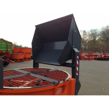 Бетономешалка самозагружающаяся с приводом от ВОМ 1200л.