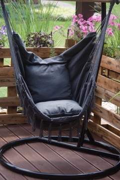 БРАЗИЛЬСКИЙ ПОДВЕСНОЙ СТУЛ-ГАМАК ДЛЯ КОМНАТЫ/САДА В СТИЛЕ БОХО