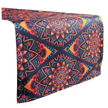 BIEŻNIK plamoodporny OGRODOWY WODOODPORNY 40x150 cm wzór aztecki