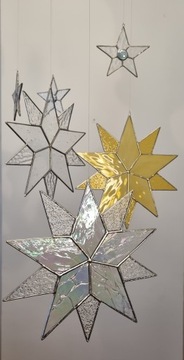 Витражная звезда | рождественские украшения
