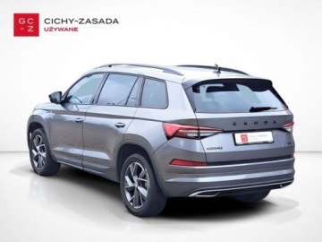 Skoda Kodiaq I SUV Facelifting 2.0 TSI 190KM 2023 Skoda Kodiaq Sportline 4x4, el. hak, Salon Polska, I wlasciciel, Serwis AS, zdjęcie 2