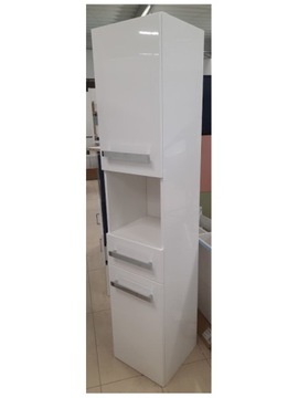 Słupek wiszący Lisa biała połysk szer. 35 cm wys. 170 cm
