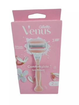 GILLETTE VENUS COMFORTGLIDE BREEZE MASZYNKA DO GOLENIA DLA KOBIET + 2