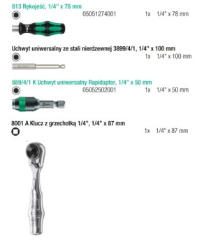 WERA BICYCLE SET 3A 40CZ НАБОР ИНСТРУМЕНТОВ