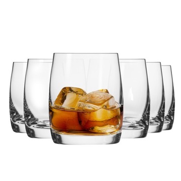Niskie szklanki do whisky Blended KROSNO 6x 250ml