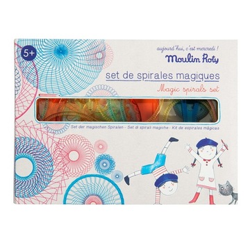 MOULIN ROTY Zestaw do rysowania spirograf Magiczne Spirale